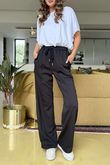 Made in Italy Cricket City Seamed Jogger Black